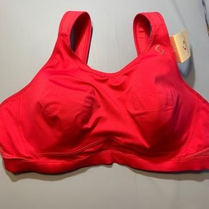 NWT Brooks Moving Comfort Maia Sports Bra Pink